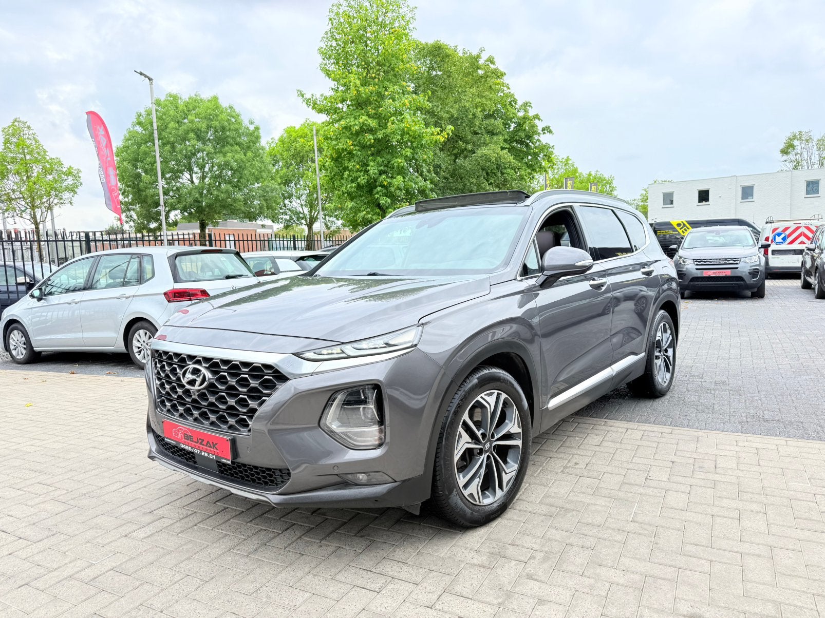 Hyundai Santa Fe 2.2Crdi Premium HTRAC 7PL 1j Garantie, Autos, Hyundai, Euro 6, Entreprise, Diesel, Automatique