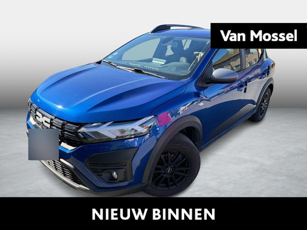 Dacia Sandero TCe 90 Stepway Expression, Autos, Dacia, Achat, Entreprise, Entretenue par le concessionnaire, Noir