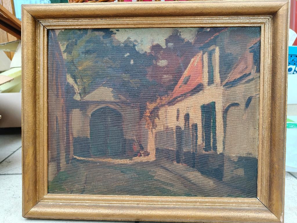 Stadszicht  , door Luc De Decker, Ophalen