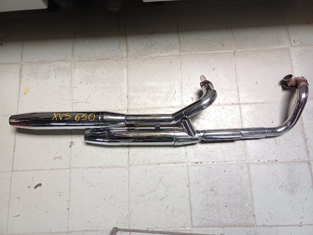 yamaha dragstar 650 originele uitlaat, Enlèvement ou Envoi, Utilisé
