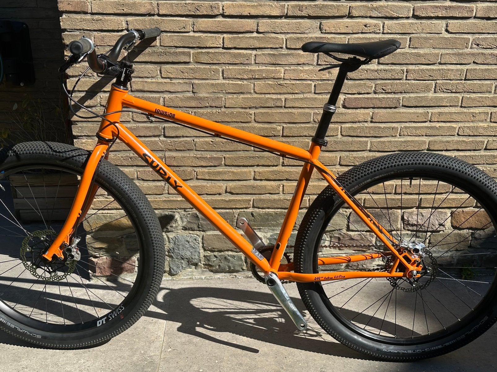 Surly lowside, état neuf, Vélos & Vélomoteurs, Vélos | VTT & Mountainbikes, Neuf, Enlèvement ou Envoi