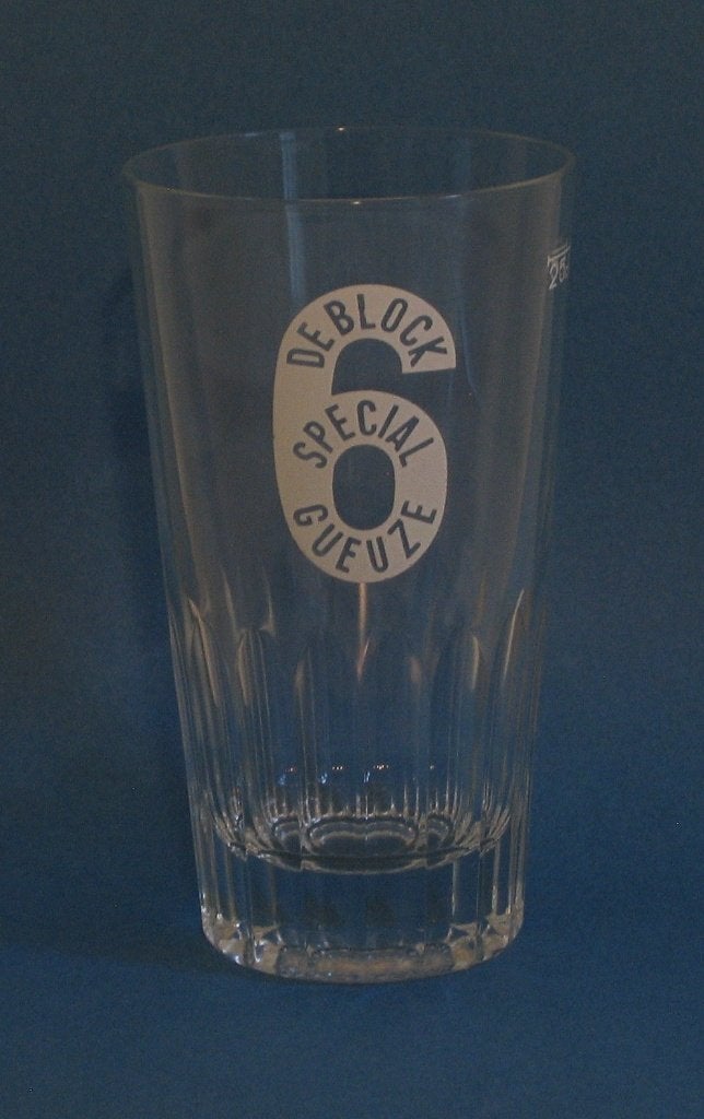 BLOC DE VERRE À BIÈRE 6 PEIZEGEM 1060, Enlèvement, Utilisé, Verre ou Verres, Autres marques