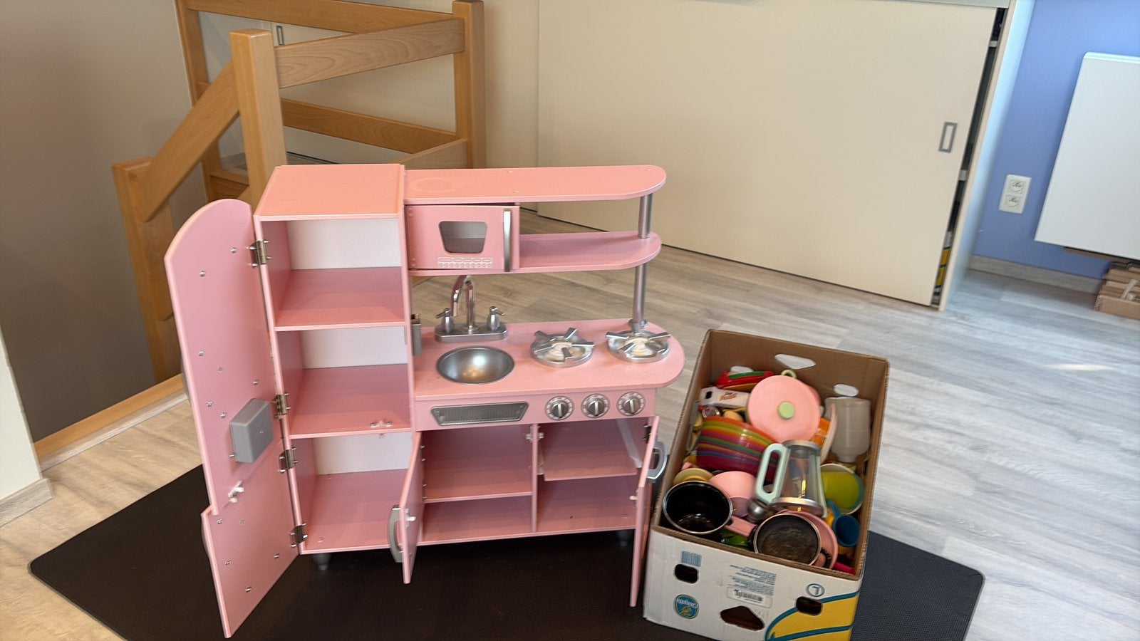 Kitchenette avec accessoires, Enlèvement, Comme neuf, Accessoires