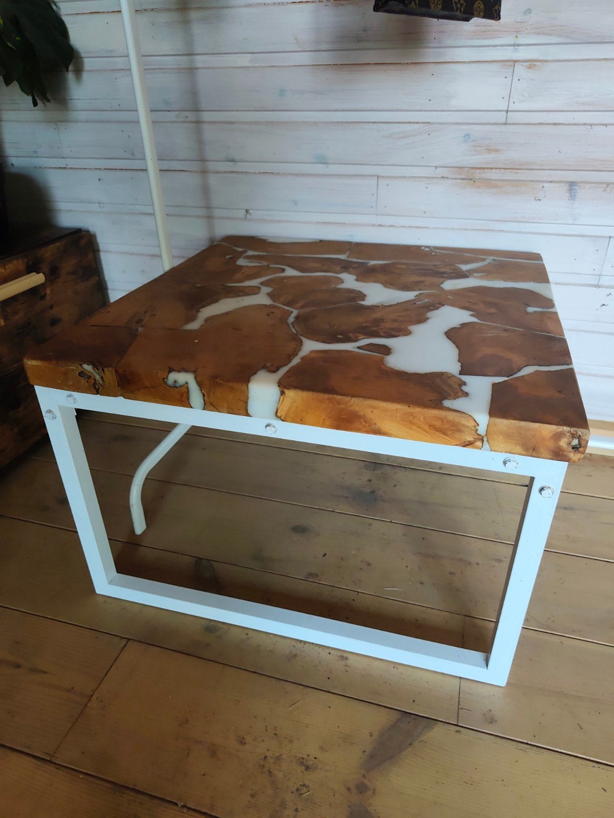 epoxy bijzettafel, Doe-het-zelf en Bouw, Ophalen of Verzenden