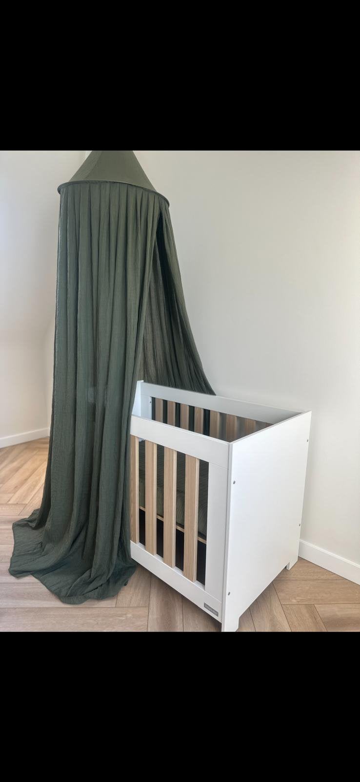Bedhemel met staander, Kinderen en Baby's, Ophalen, Inclusief standaard, Zo goed als nieuw, Klamboe