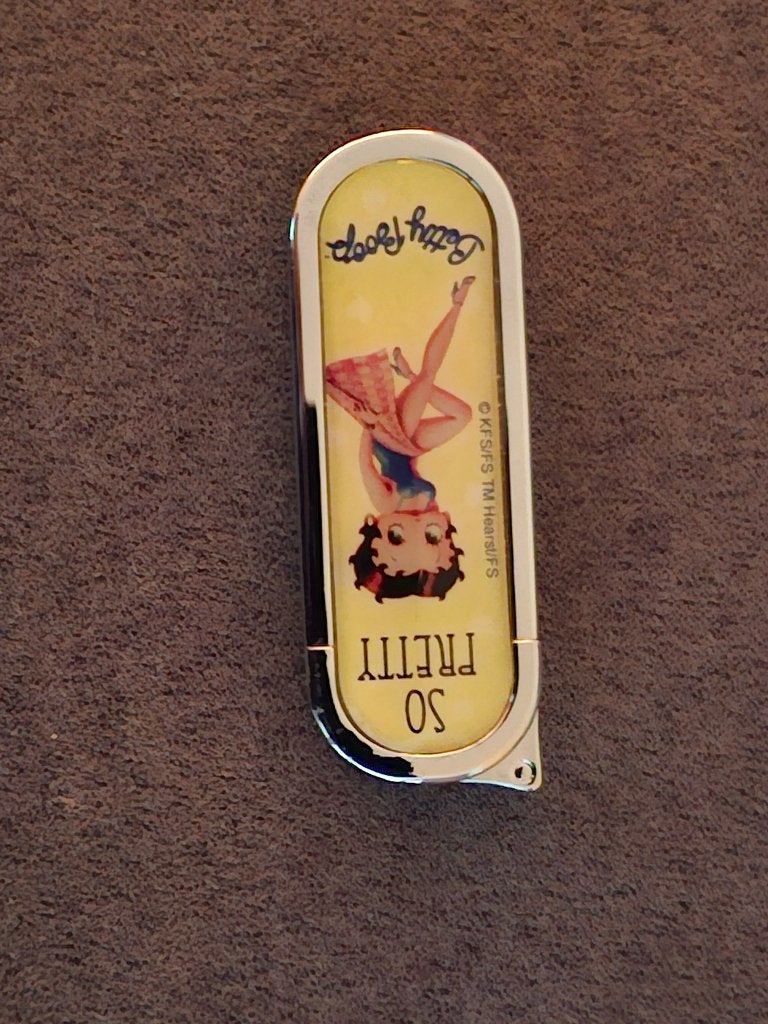 Briquet "Betty Boop" - Marque CHAMP - collector, Enlèvement, Comme neuf