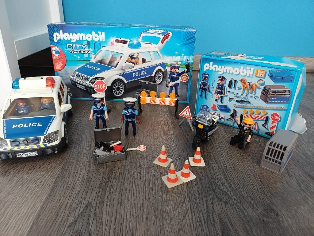 Playmobile city action: pakket, Utilisé, Véhicule, City action, Kit complet
