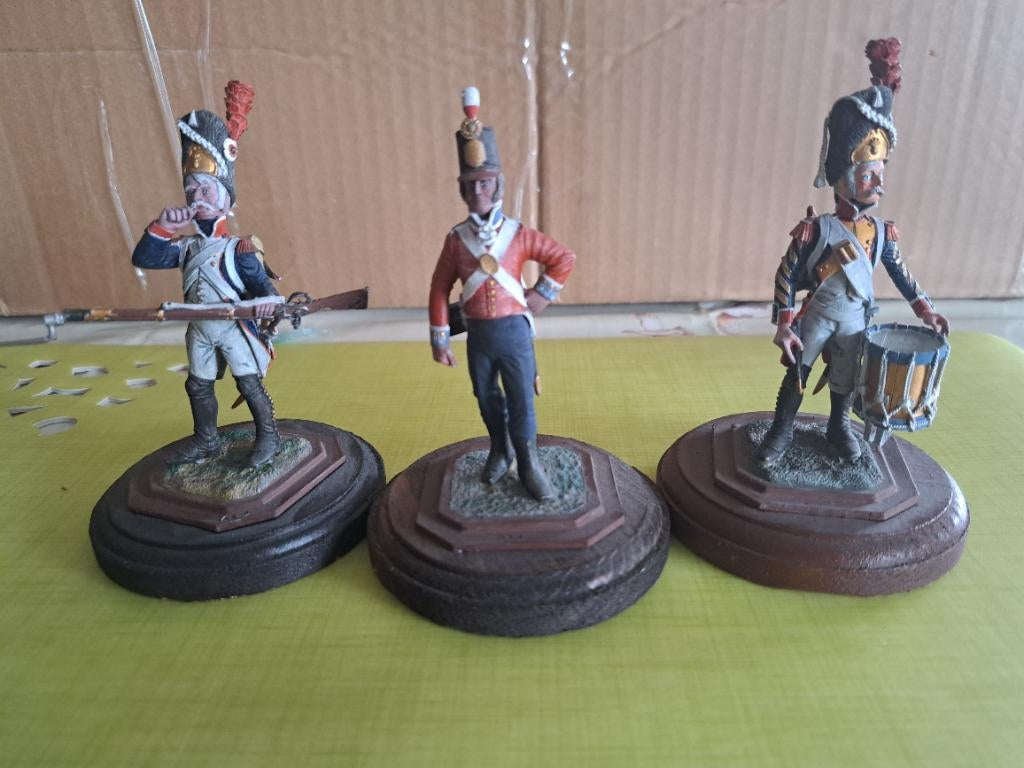 Tinnen soldaat Napoleon-oorlogsfiguur, Ophalen of Verzenden, Zo goed als nieuw