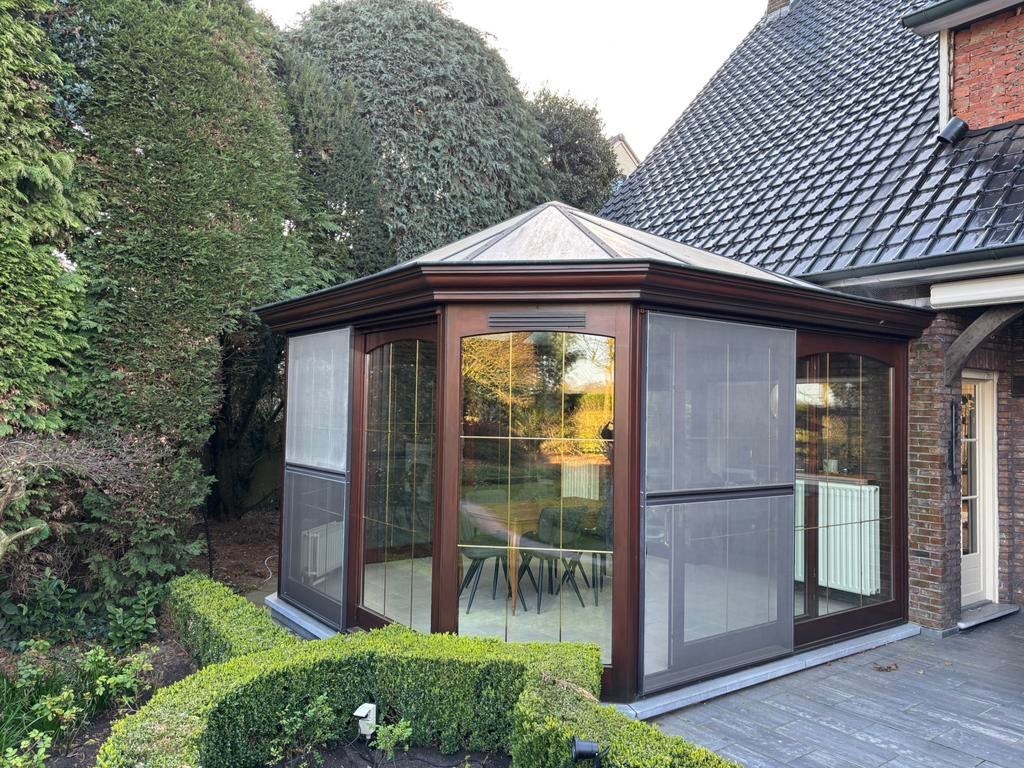 Serre veranda 3 schuifpui, Ophalen, Gebruikt, Schuifpui, Inclusief glas