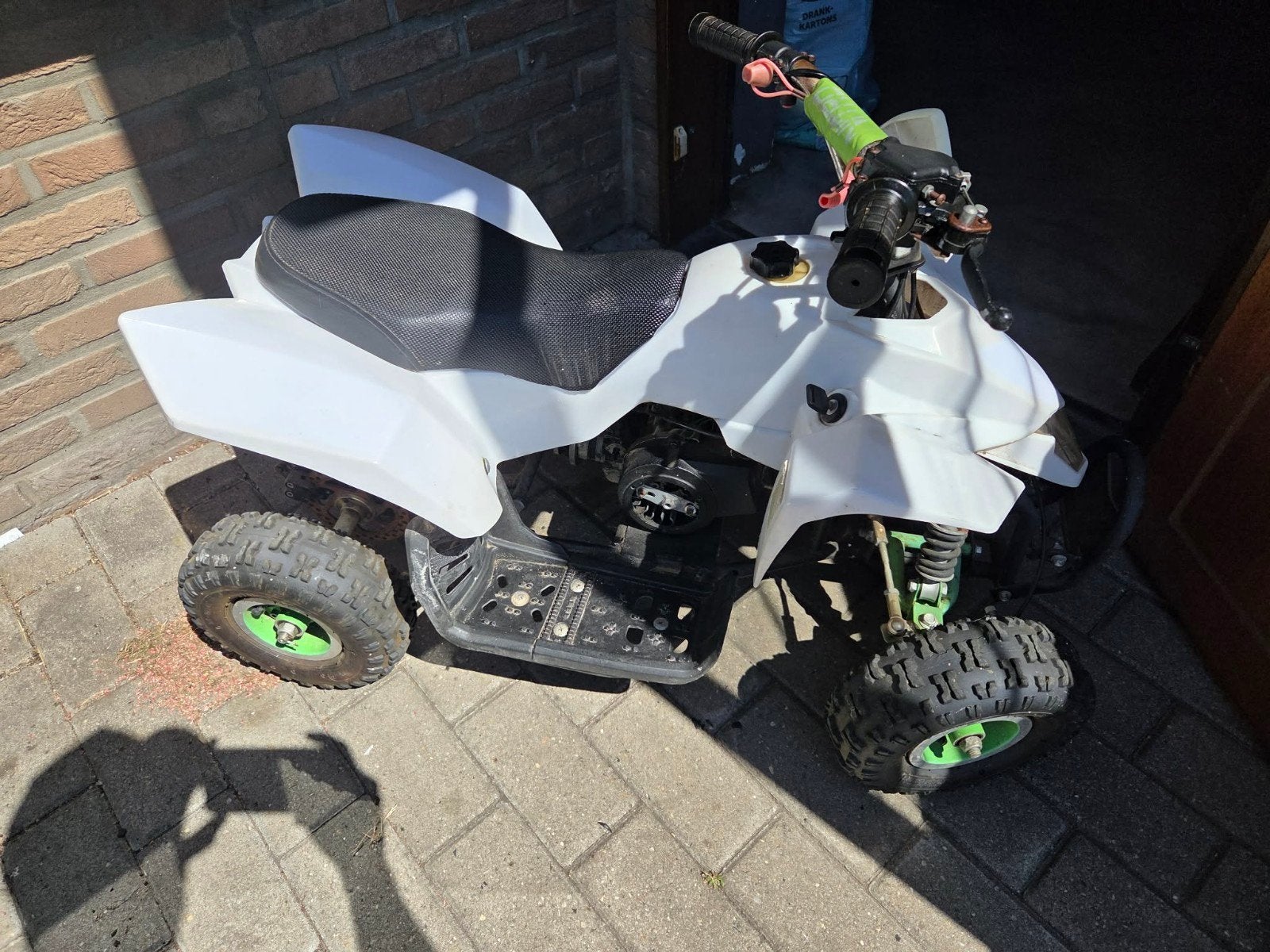 quad 49cc, Ophalen