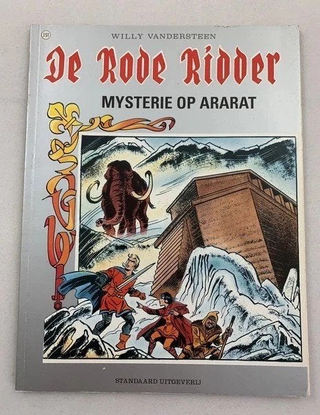The Red Knight 151 Mystery on Ararat 1ère édition 1994, Willy Vandersteen, Une BD, Comme neuf, Envoi
