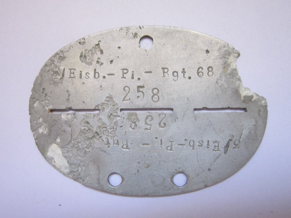 Plaque ID Allemande pionier ww2, Collections, Objets militaires | Seconde Guerre mondiale, Autres, Envoi