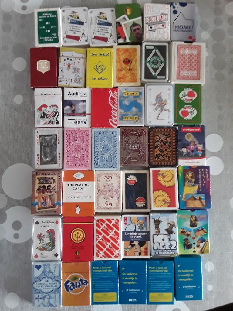 Speelkaarten  Lot 6, Verzamelen, Speelkaarten, Jokers en Kwartetten, Zo goed als nieuw, Speelkaart(en), Ophalen of Verzenden