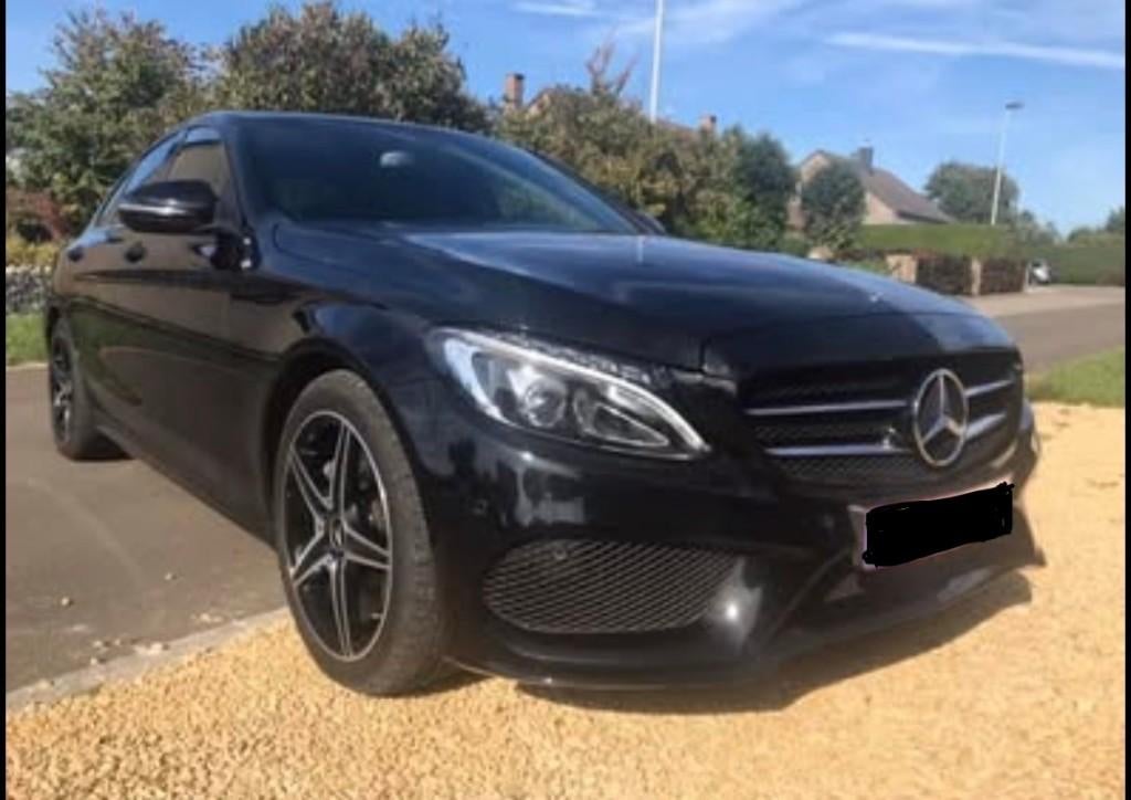 Magnifique Mercedes Classe C 180d Kit AMG, Autos, Cuir, Achat, 4 portes, Boîte manuelle