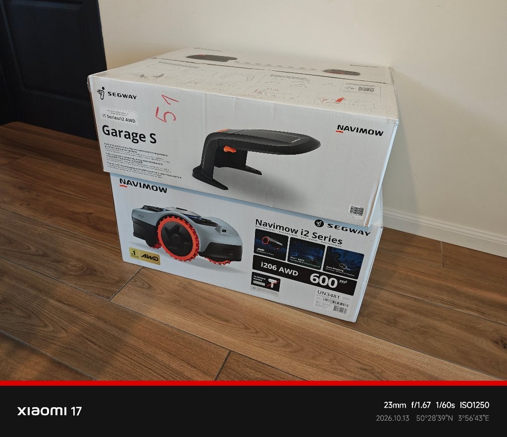 Segway i206 AWD + Garage S robotmaaier - nieuw - verpakt, Ophalen, Nieuw