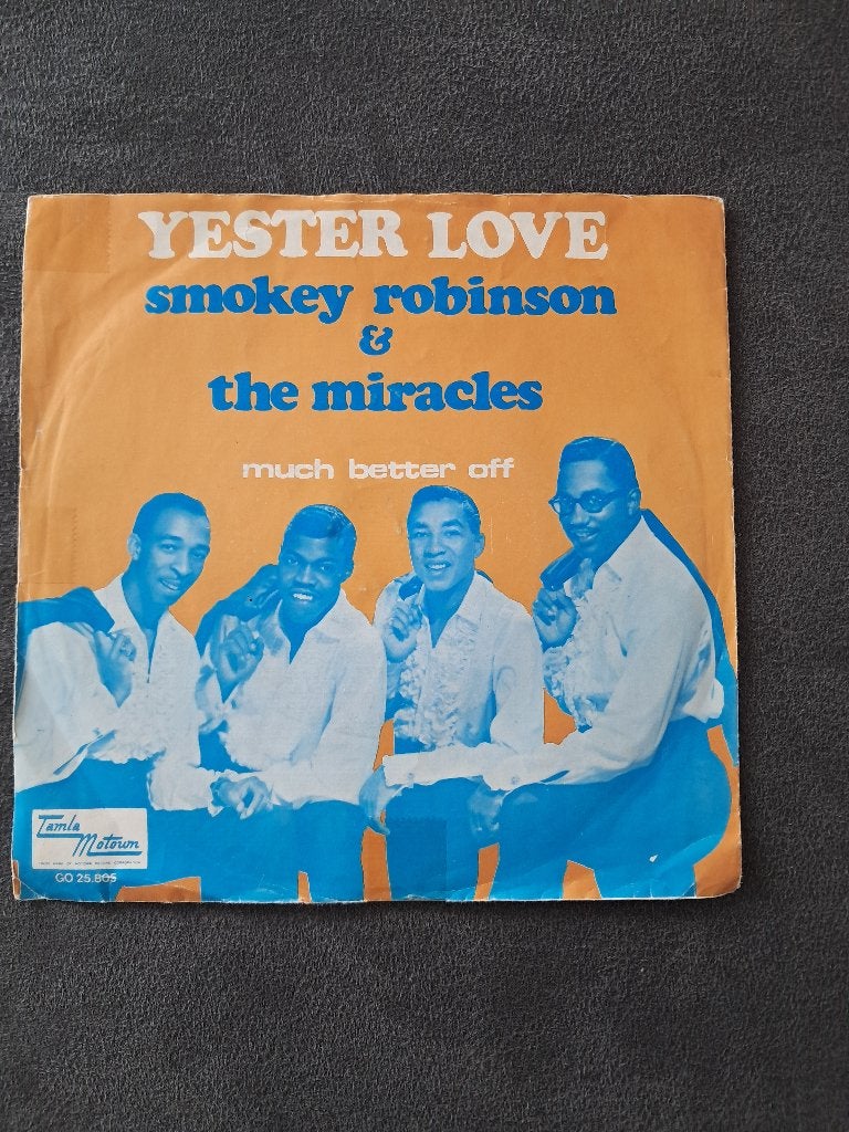 Smokey Robinson & The Miracles :  Yester Love (7"), Ophalen of Verzenden
