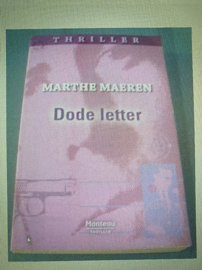 Thriller van Marthe Maeren : Dode letter, Enlèvement ou Envoi, Utilisé, Marthe Maeren