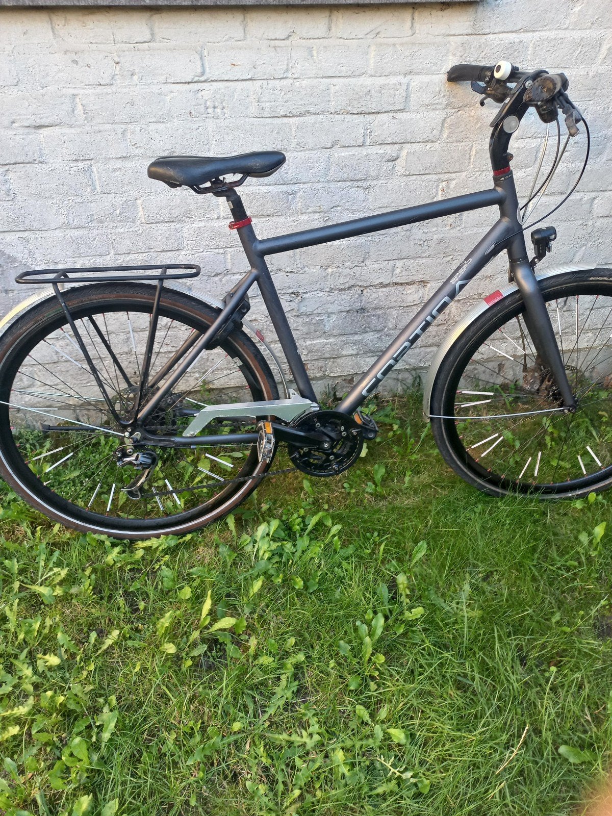 cortina herenfiets 27 V,met schijfrem, Fietsen en Brommers, Ophalen