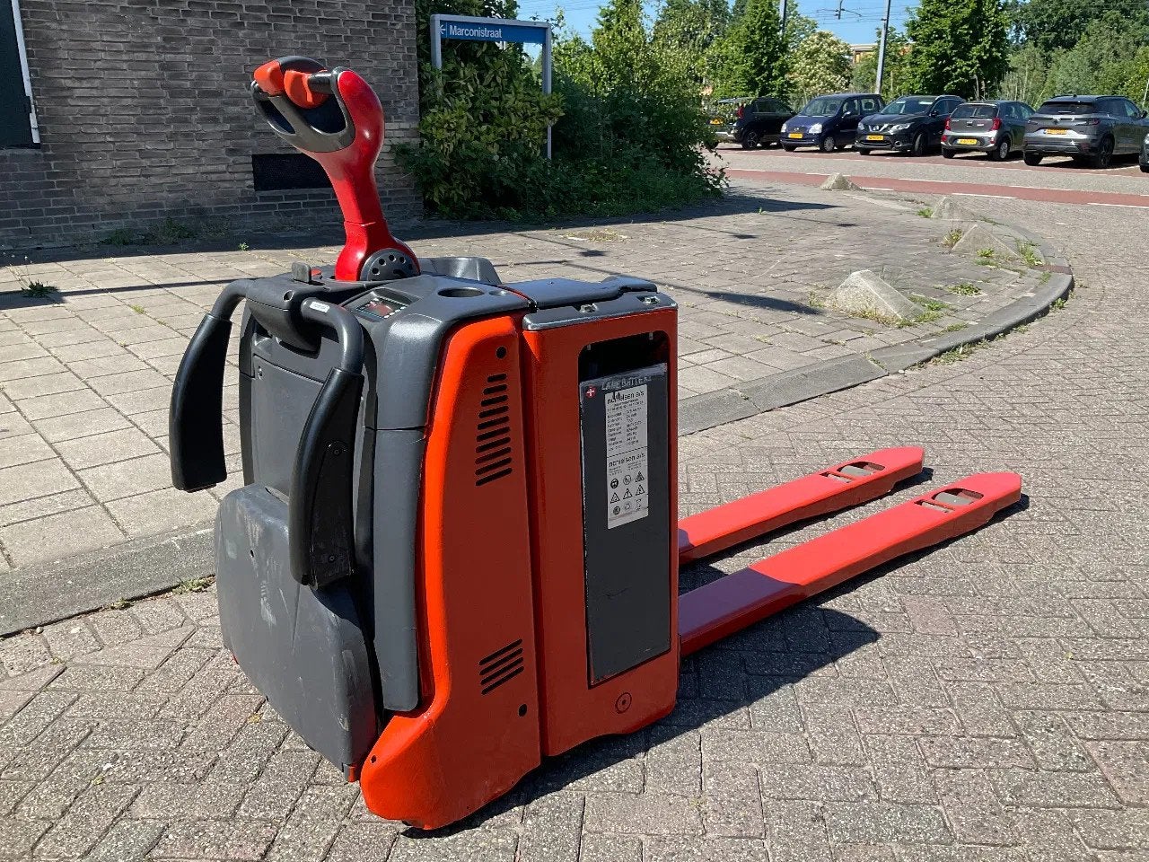 Linde T20AP 2000KG LANGE LEPELS PALLETWAGEN / HEFTRUCK, Zakelijke goederen, Machines en Bouw | Heftrucks en Intern transport, Linde