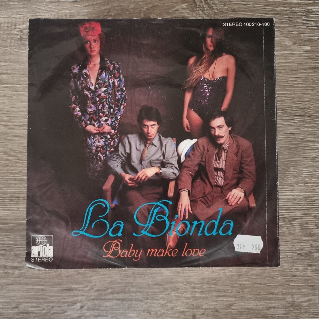 7" La Bionda - Baby make love, Cd's en Dvd's, Vinyl Singles, Ophalen of Verzenden, Gebruikt, 7 inch, Dance en House