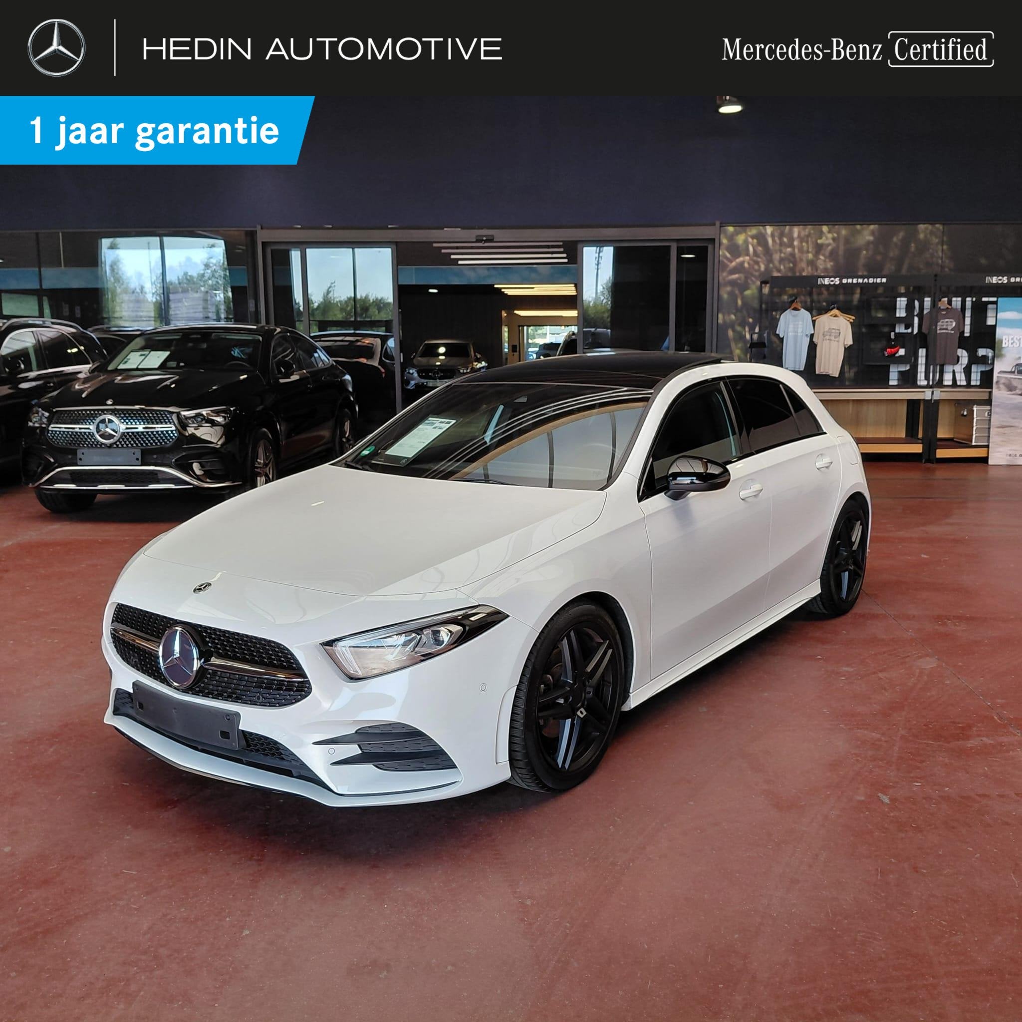Mercedes-Benz A-klasse 180 Hatchback AMG Line Night Pack | P, Autos, 100 kW, Achat, Boîte manuelle, 5 portes