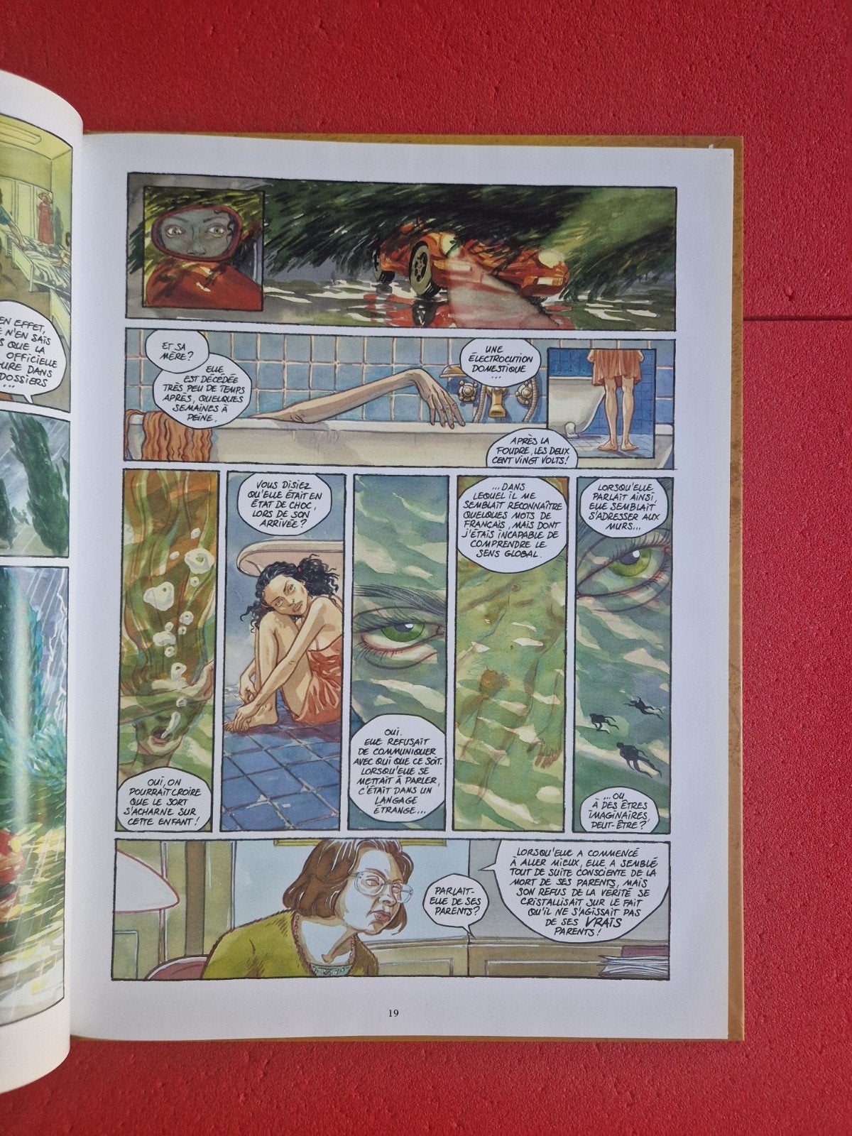 bd sous la peau, le serpent, EO, Enlèvement ou Envoi