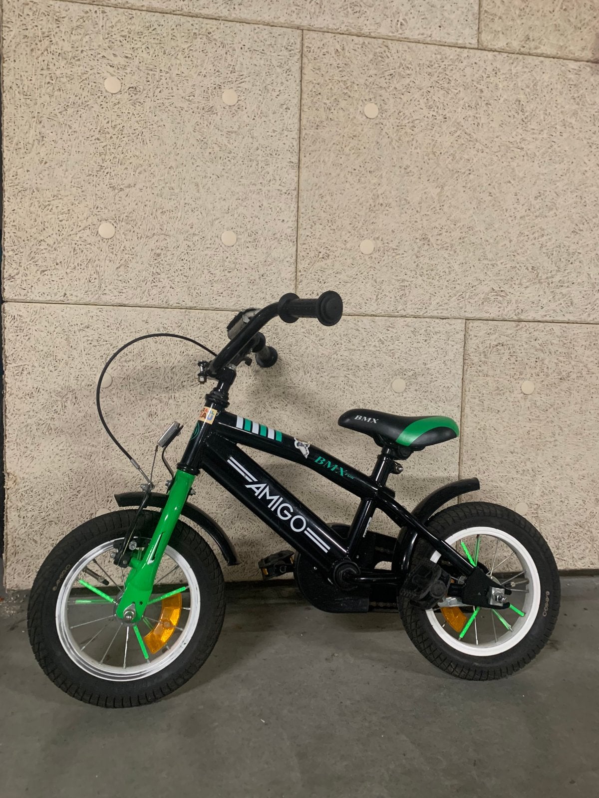 Kinderfiets Amigo BMX Fun, 12 inch, Ophalen of Verzenden, Zo goed als nieuw