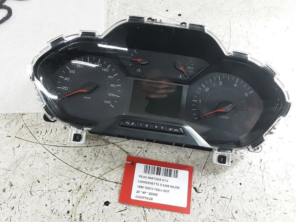 COMPTEUR DE VITESSE Peugeot Partner (EA / / EF / EN / EU), Autos : Pièces & Accessoires, Tableau de bord & Interrupteurs, Peugeot