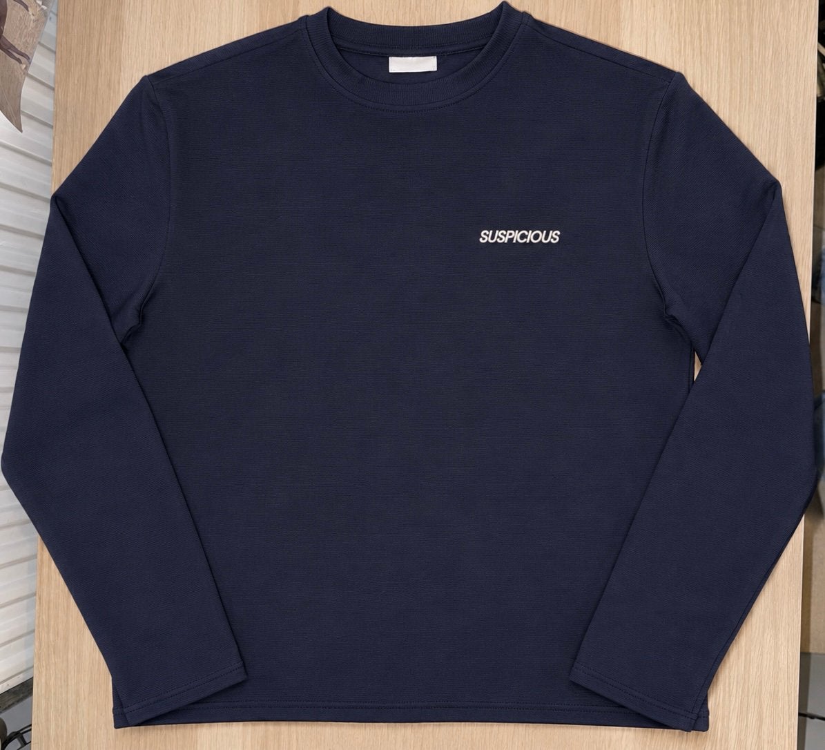 Suspicious Antwerp Essentials Rib Longsleeve Nightfall M, Vêtements | Hommes, T-shirts, Neuf, Taille 48/50 (M), Bleu, Enlèvement