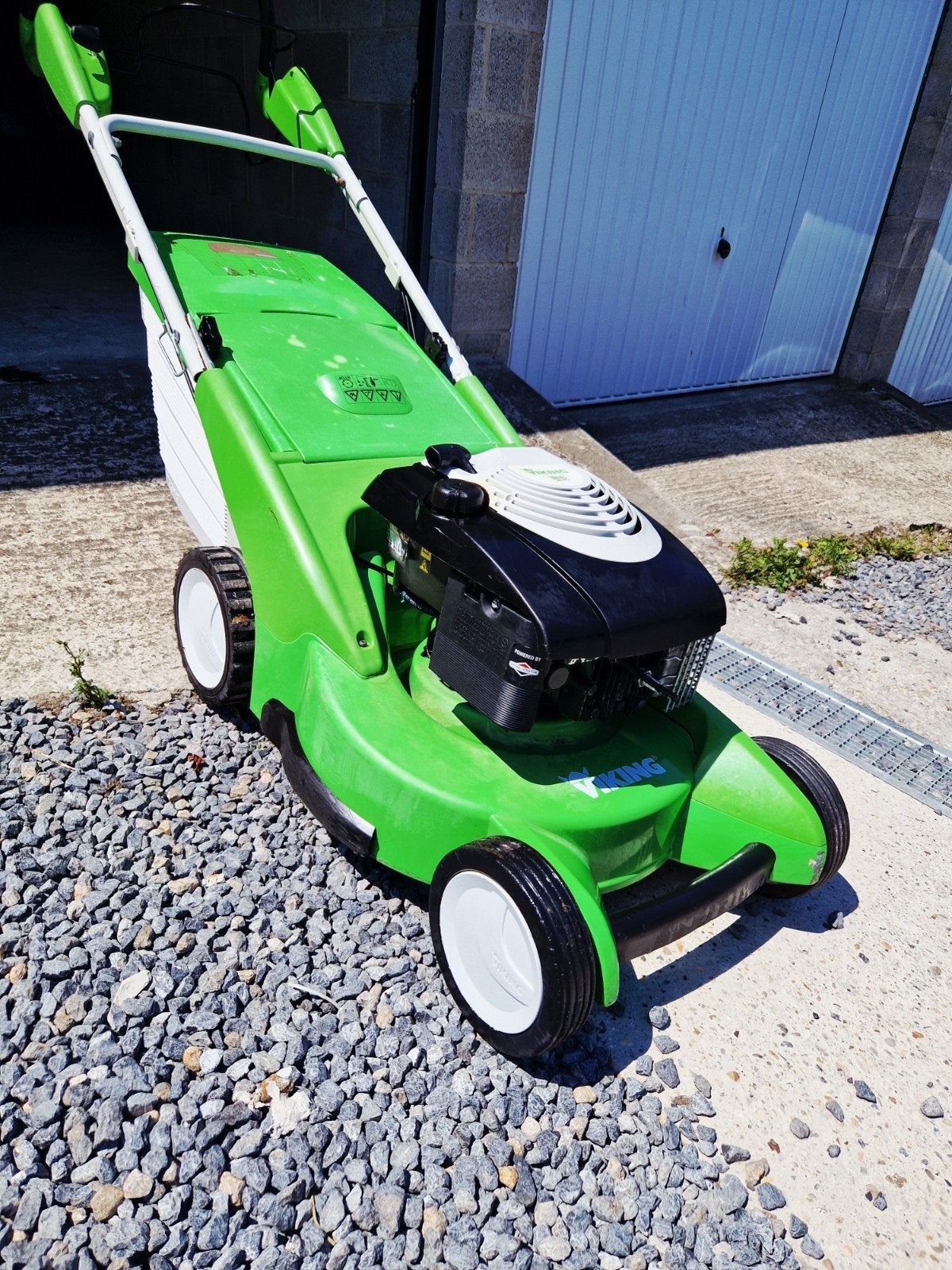 Viking MB 655 V Grasmaaier, Opvangbak