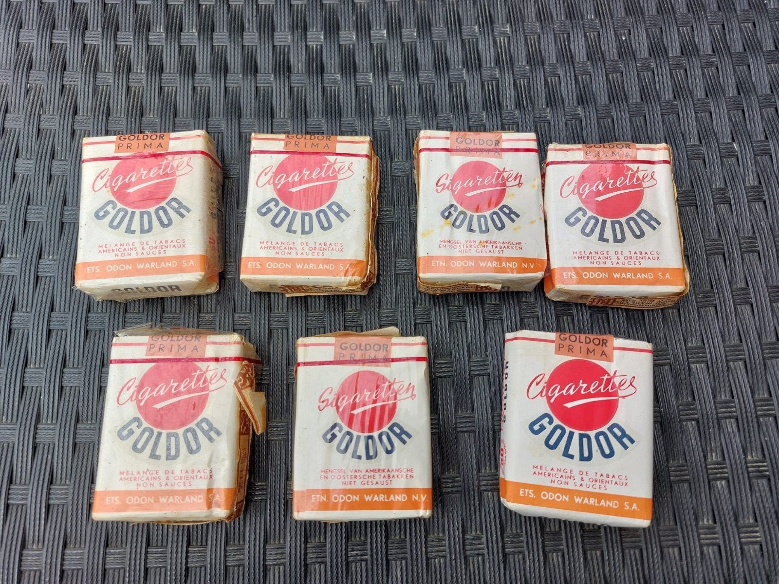 Packs de cigarettes Goldor Prima de la Seconde Guerre mondia, Enlèvement ou Envoi