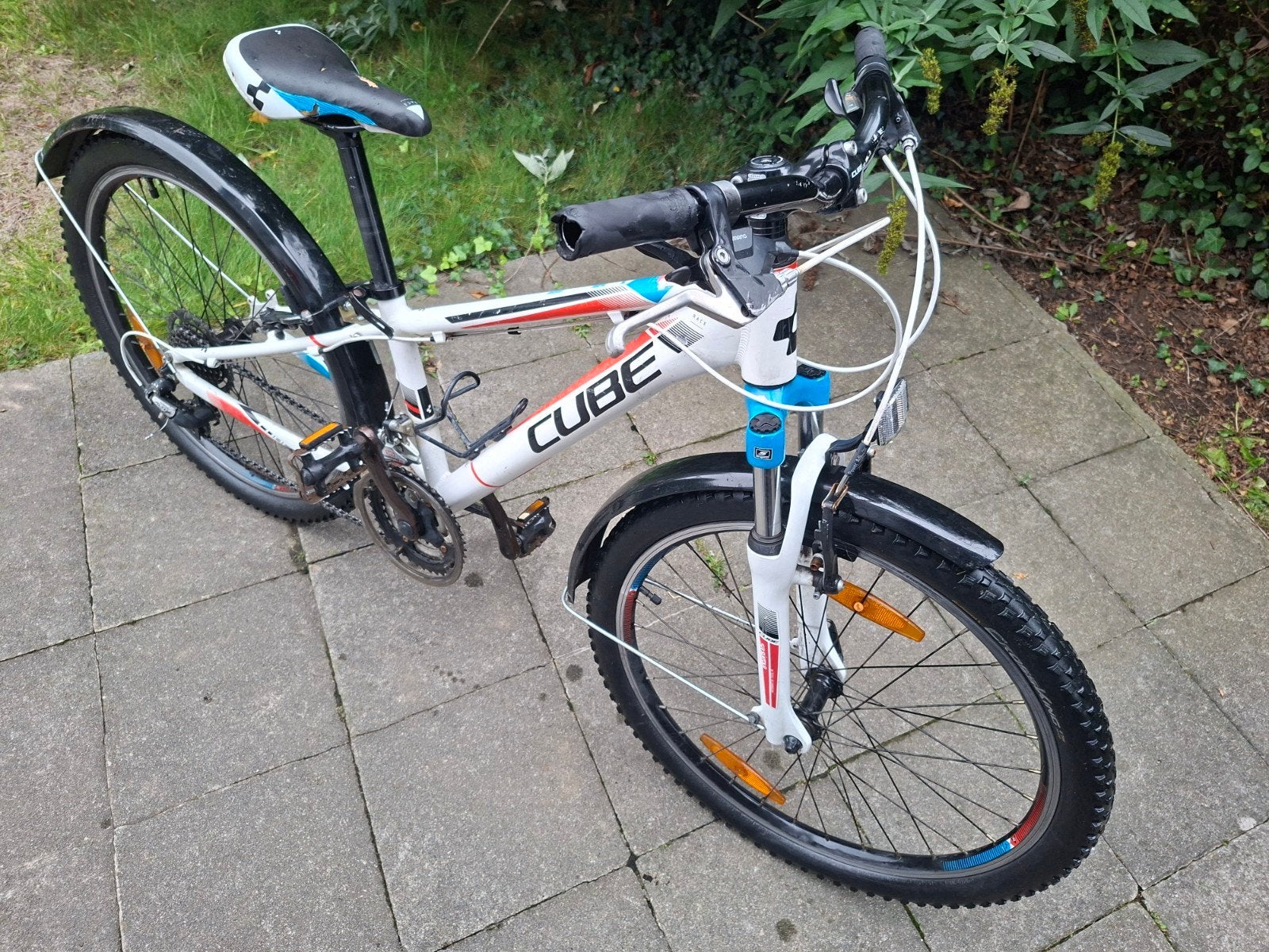 cube acid 24 inch mountainbike kids, Ophalen, Velgrem, Cube, Handrem