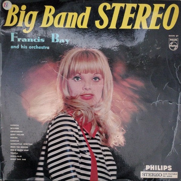 FRANCIS BAY ET SON ORCHESTRE, Enlèvement ou Envoi, Pochette photo, Comme neuf, Jazz