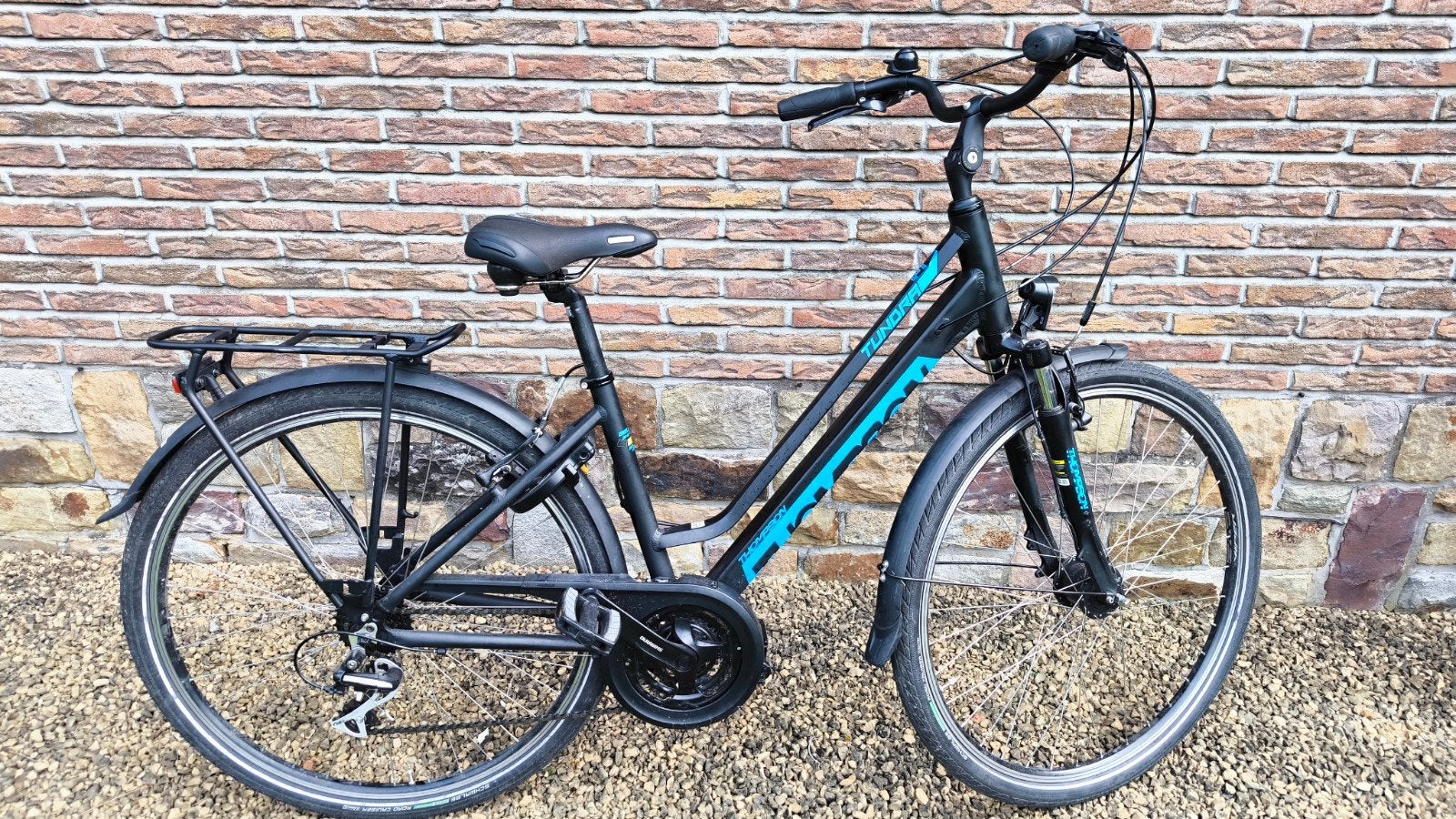 Damesfiets Thompson Tundra 28 inch, 28 inch, Zo goed als nieuw, Meer dan 20 versnellingen, Ophalen