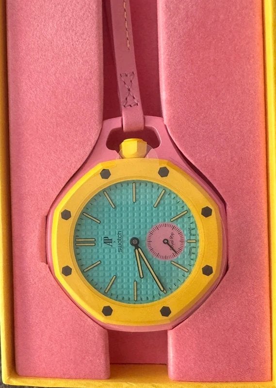 Audemars Piguet x Swatch otg roz, Envoi, Neuf, Montre-bracelet, Swatch