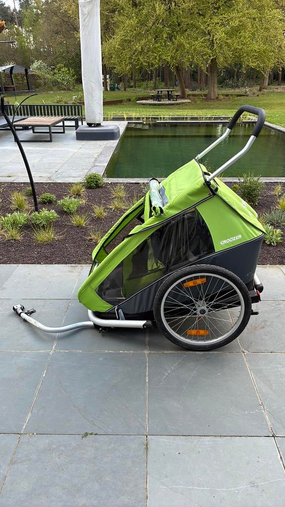 Croozer pour vélo arrière, Vélos & Vélomoteurs, Accessoires vélo | Remorques, Enlèvement, Utilisé, Remorque pour enfant