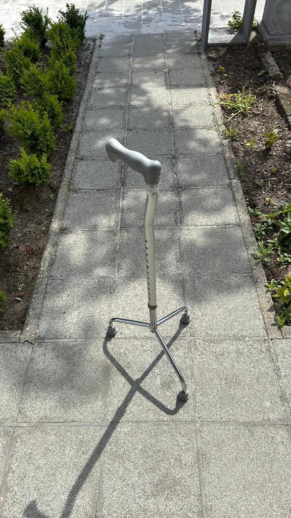Wandelstok met brede poten, Diversen, Loopkrukken, Ophalen of Verzenden, Zo goed als nieuw