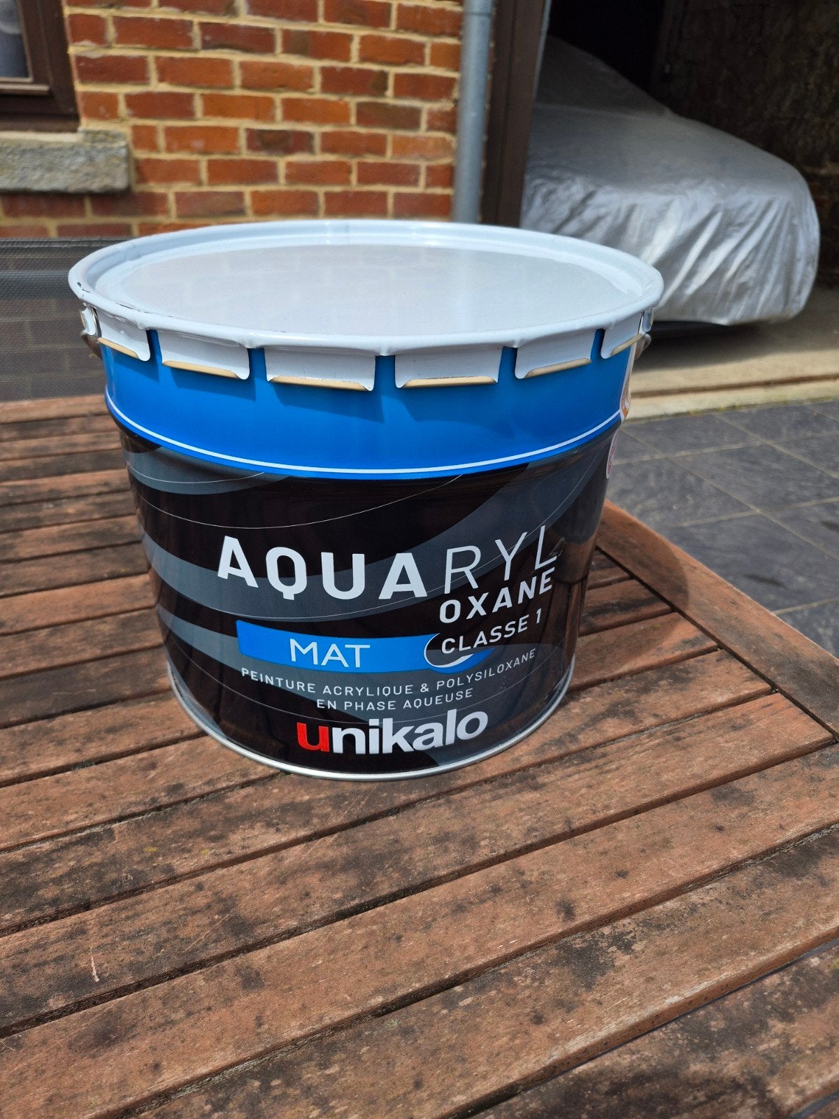 Peinture mat blanc, Bricolage & Construction, Peinture, Vernis & Laque, Enlèvement, Blanc, Peinture