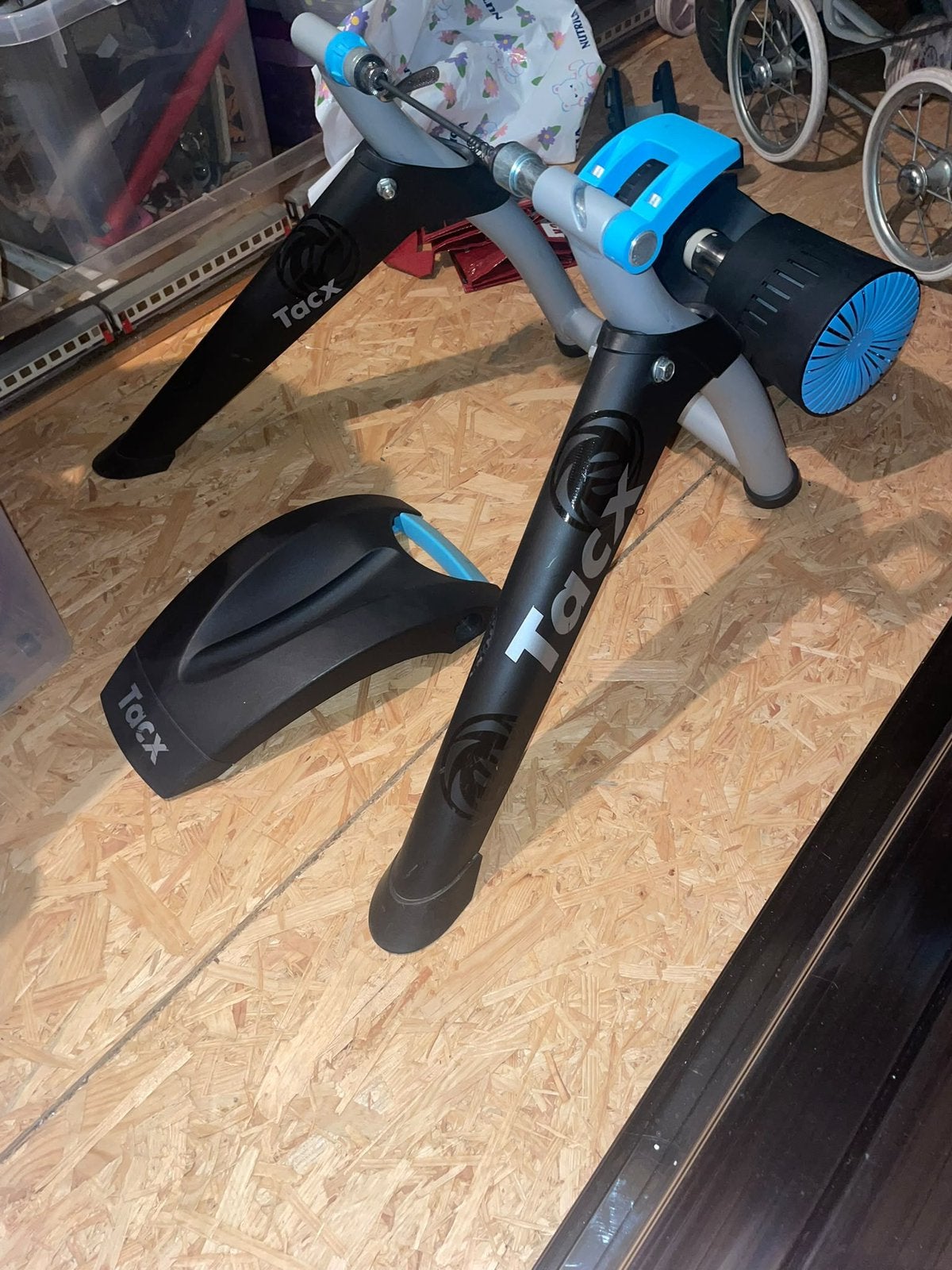 Tacx Bushido Wireless fietstrainer – nette staat, Sport en Fitness, Ophalen, Zo goed als nieuw