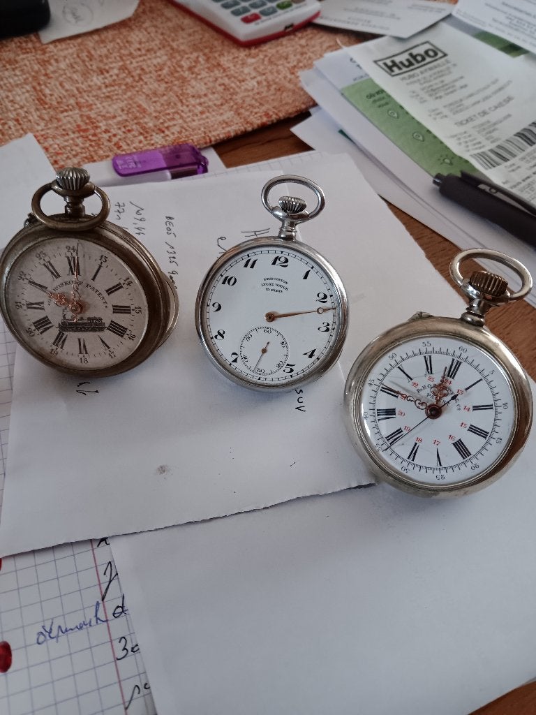 Montre gousset, Enlèvement