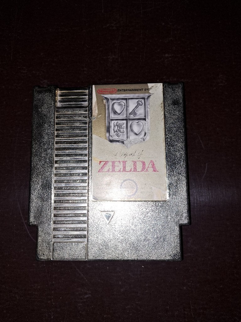 NES Legend of Zelda, Games en Spelcomputers, Ophalen of Verzenden, Gebruikt