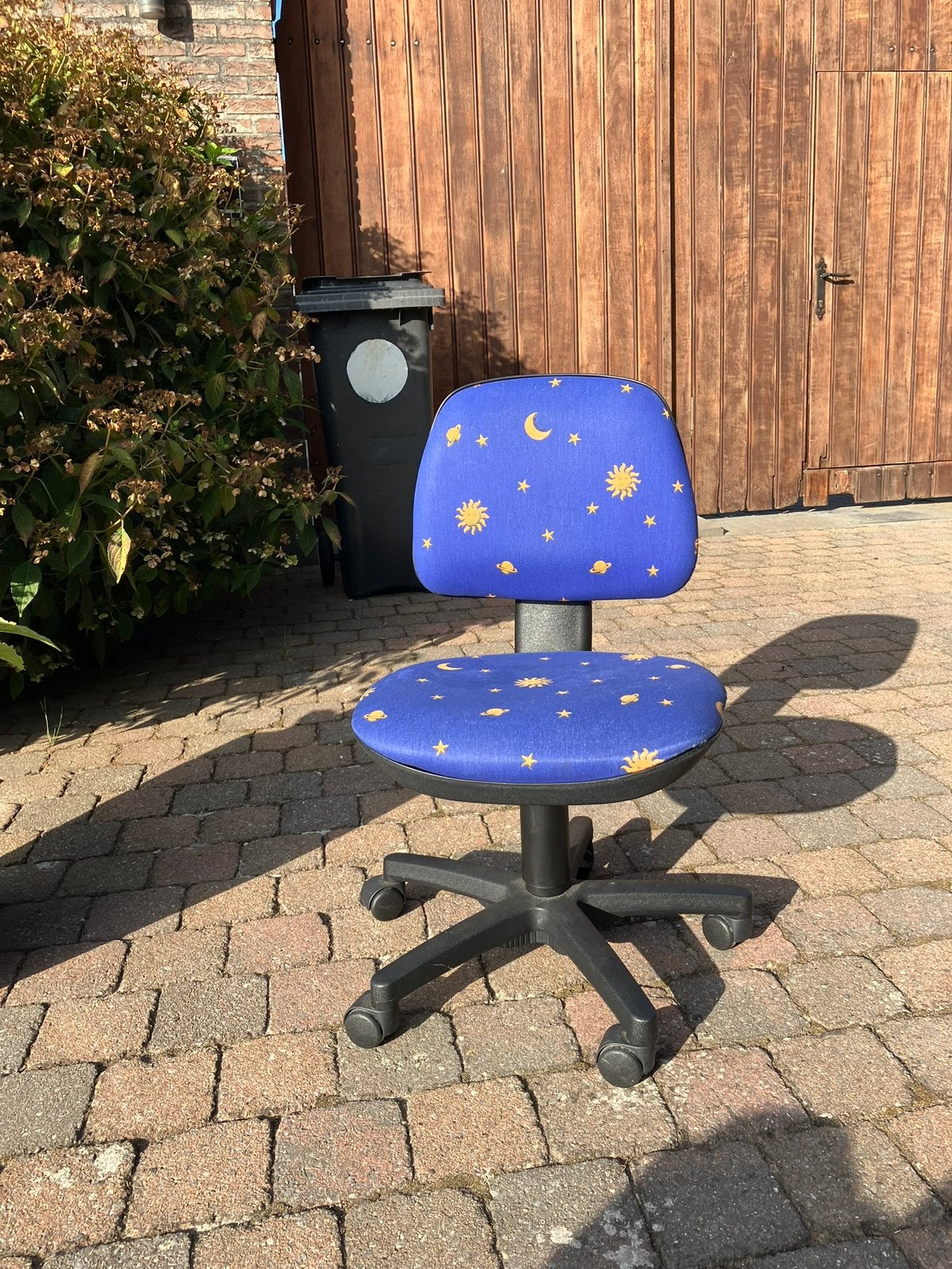 Bureaustoel kind, Huis en Inrichting, Bureaustoelen, Ophalen, Gebruikt, Blauw, Bureaustoel