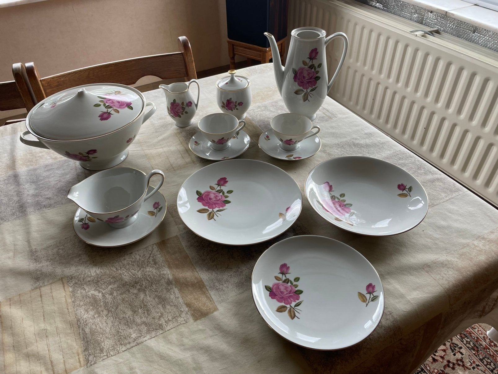 Retro servies, Enlèvement