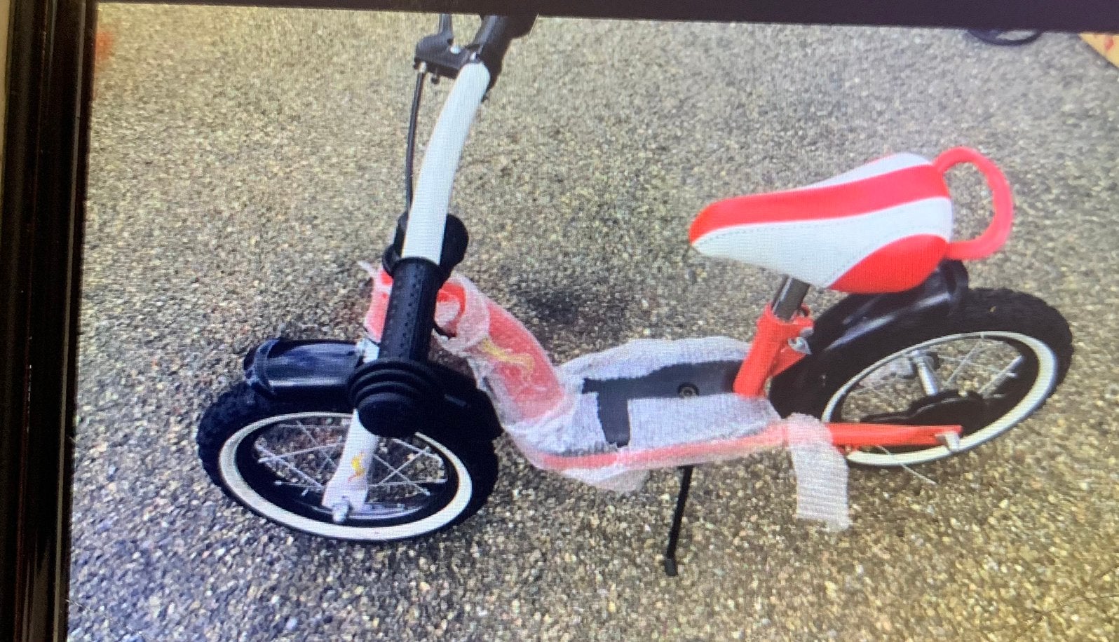 Kinderfiets loopfiets steps (Nieuw )!, Ophalen, Zo goed als nieuw