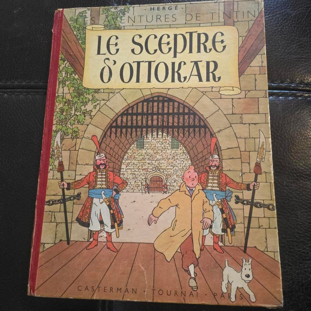 Tintin 1947 le sceptre d'ottokar, Boeken, Ophalen of Verzenden