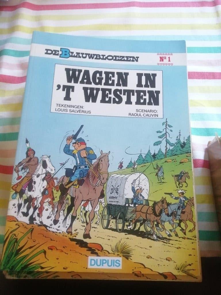De blauwbloezen strips, Boeken, Meerdere stripboeken, Ophalen of Verzenden, Gelezen, Lambil /  Cauvin