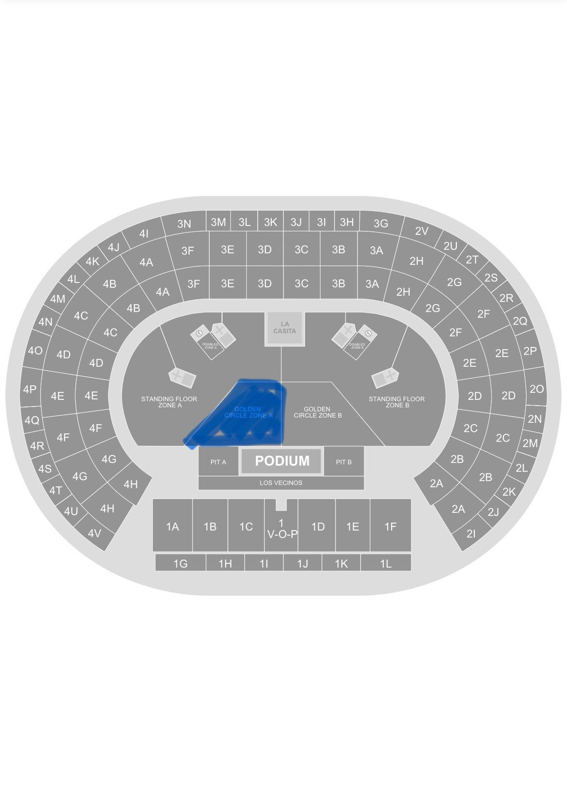 2 places de concert en zone Golden Circle Bad Bunny, Deux personnes, Juillet
