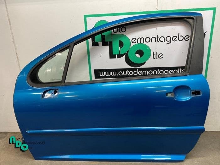 Portier 2Deurs links van een Peugeot 207 (KMUD), Gebruikt, -, Deur, -