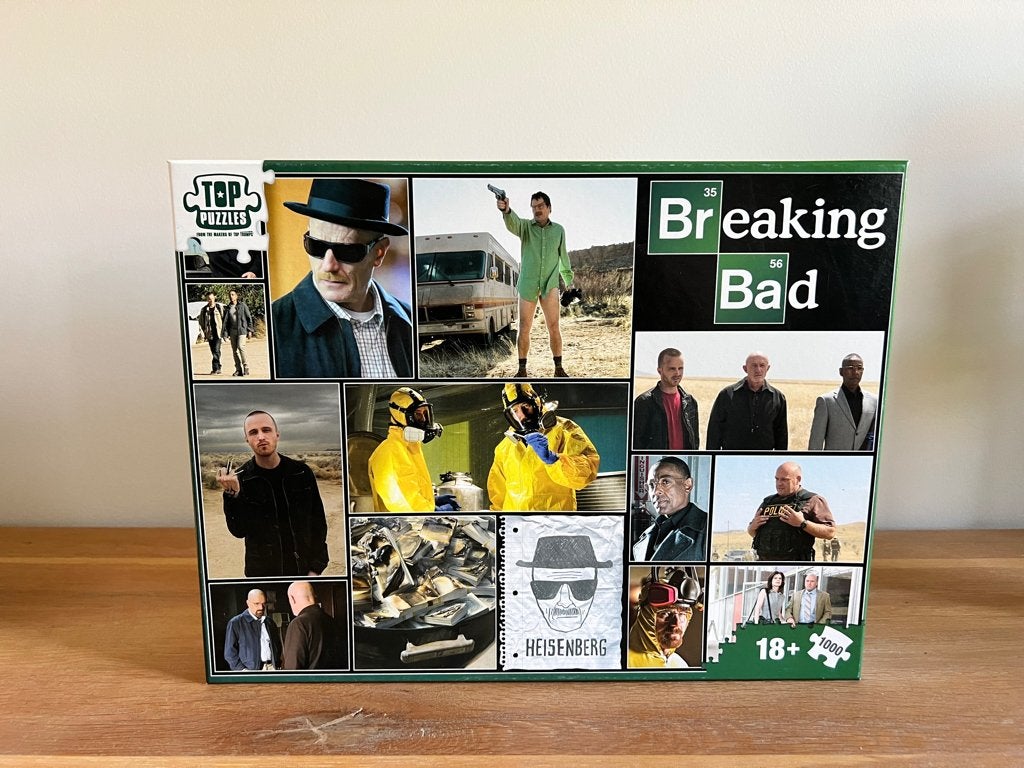Puzzel Breaking Bad, Ophalen of Verzenden, 500 t/m 1500 stukjes, Zo goed als nieuw, Legpuzzel