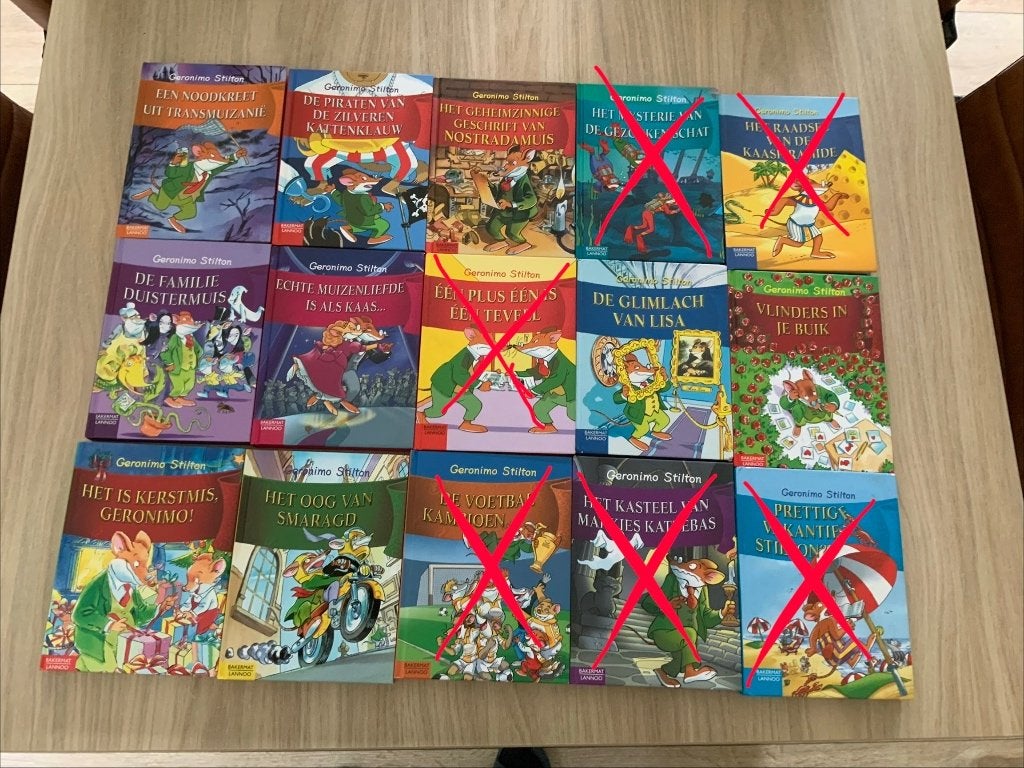 Boeken geronimo stilton, Boeken, Ophalen of Verzenden, Zo goed als nieuw, Geronimo Stilton, Fictie algemeen